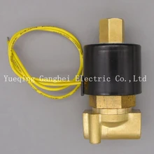 Упаковка 2W-025-08 N/C 2 Way 1/" газовая вода пневматический электрический Соленоидный клапан воды воздуха. DC12V, DC24V AC110V, AC220V, AC380 нет