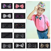 FEITONG/детская одежда; Регулируемый Детский галстук-бабочка; детские красные вечерние галстуки-бабочки для мальчиков; аксессуары; Прямая поставка