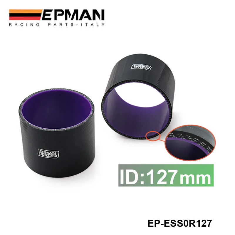 

5"127mm 4-Ply Silicone Intercooler Turbo Intake Pipe Fit For Jeep EP-ESS0R127