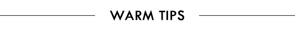 WARM TIPS