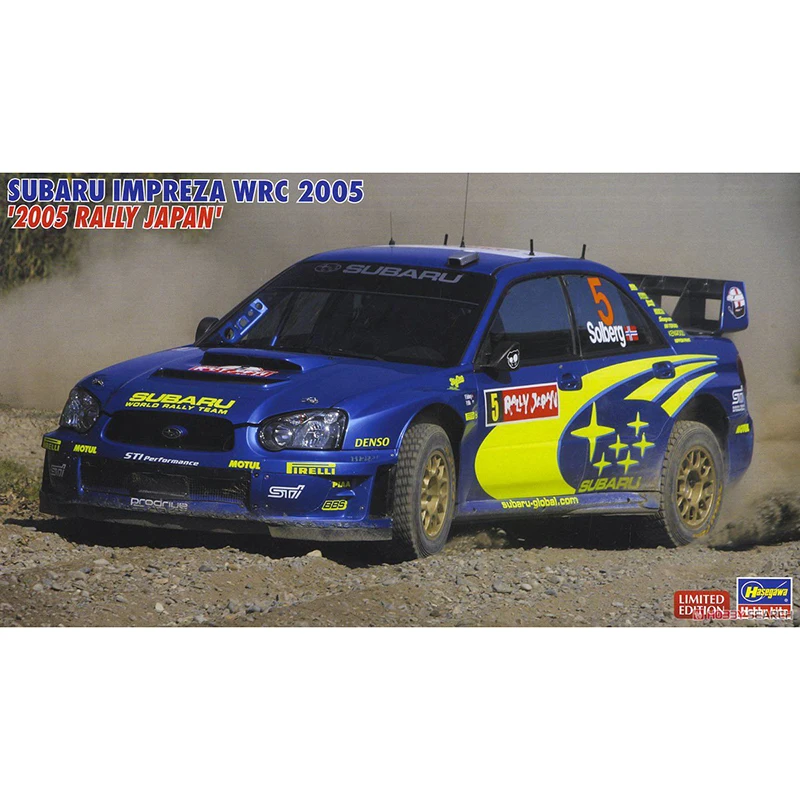 1/24 Hasegawa 20353 SUBARU IMPREZA WRC 200" 2005 ралли Япония" модель хобби