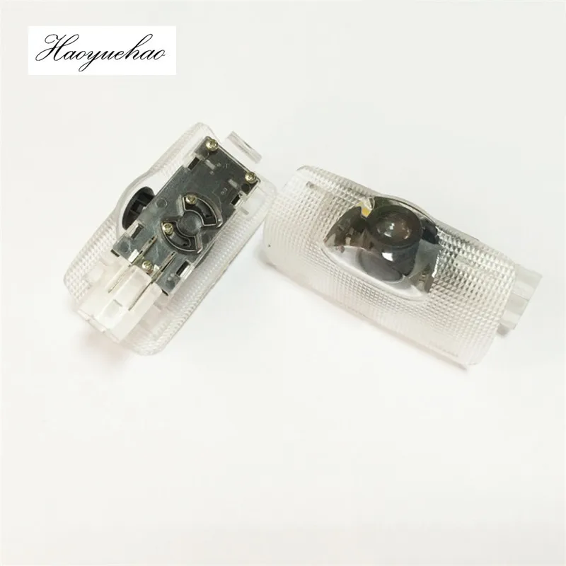 Haoyuehao 2X LED Courtesy Lamp Car Door Welcome Light 12V Projector case For Lexus RX GS 300 HS LX 570 ES SC Accessories