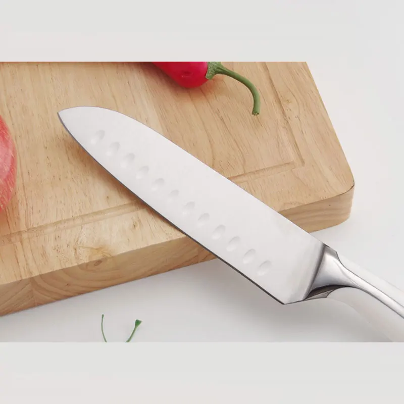 

1Pcs Professional Chef Knives Chef Knife Japanese Kitchen Knife High Carbon Stainless Steel Meat Santoku Knife