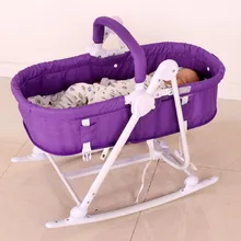 Колыбели, постельные принадлежности для мамы и ребенка, шезлонг, алюминиевая трубка+ ткань Оксфорд, детская кроватка, колыбель, качающаяся кровать 90*47*75 см, горячая распродажа