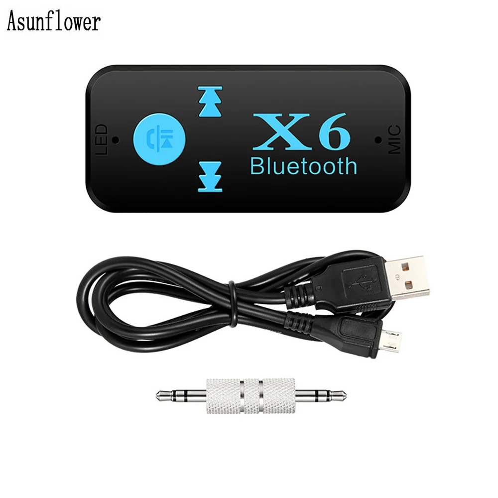 Bluetooth адаптер 3 в 1 Беспроводной 4 0 USB приемник 5 мм AUX аудио разъем стерео TF