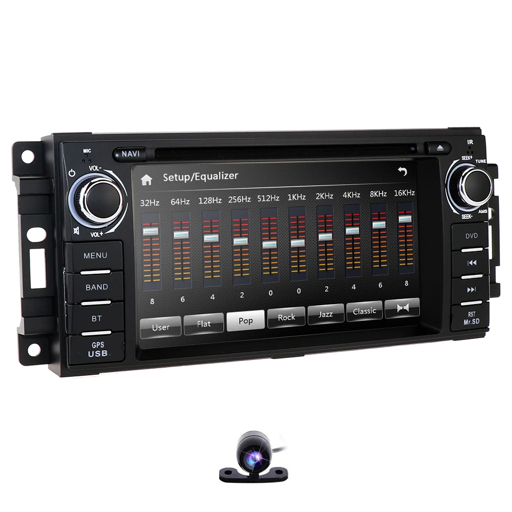 Discount for Dodge Ram Challenger Jeep Wrangler JK Head Unit Single Din 6.2 Touch Screen In dash Radio Receiver Navigation Bluetooth DAB+ 4 Discount for Dodge Ram Challenger Jeep Wrangler JK Head Unit Single Din 6.2 Touch Screen In dash Radio Receiver Navigation Bluetooth DAB+ 4