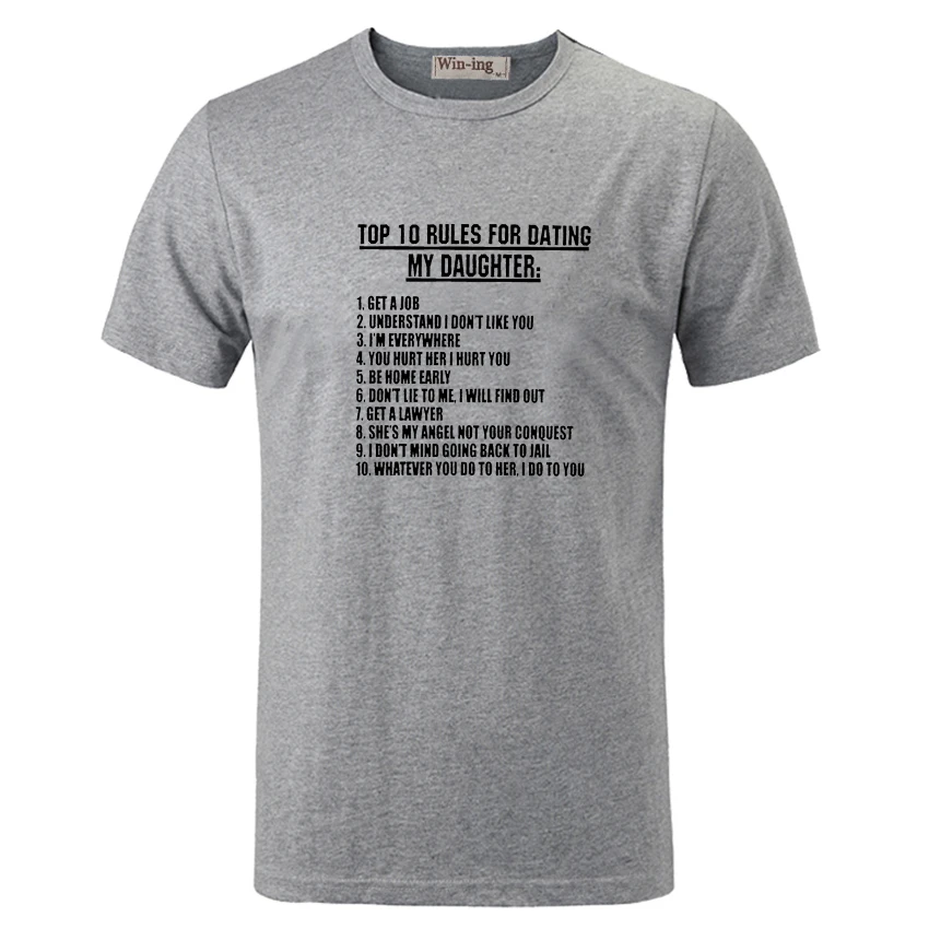 top 10 rules for dating my daughter t shirt top 10 rules for dating my daughter t shirt