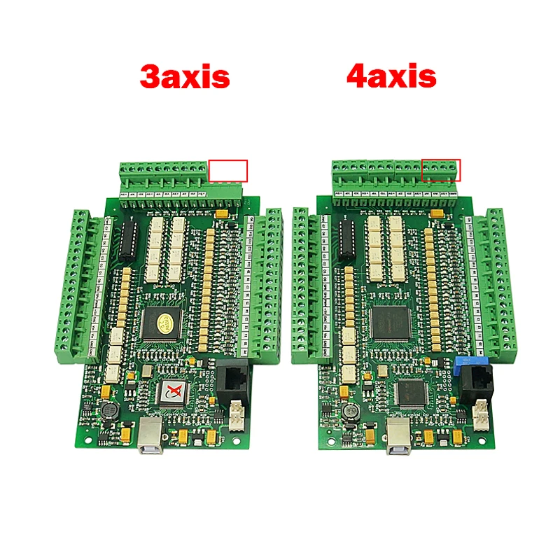 Новый тип 200 кГц 3 оси 4 mach3 движения usb breakout cnc контроллер карты интерфейсная плата