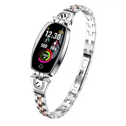 Для женщин Смарт Браслет Цвет Экран Смарт-часы фото мульти-спортивный режим Smartband часы для IOS Android iPhone huawei
