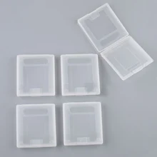 5 шт./лот жесткий прозрачный пластиковый чехол Чехол для картриджей с компьютерной игрой для Nintendo GBP GB GBC игры Футляр для карт памяти новые