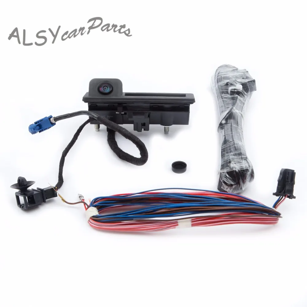 

KEOGHS Rear Reversing Camera & Wiring Harnes Kit 5M0970161AC For Golf Plus Jetta MK5 MK6 Passat B7 RNS510 RCD510 56D 827 566A