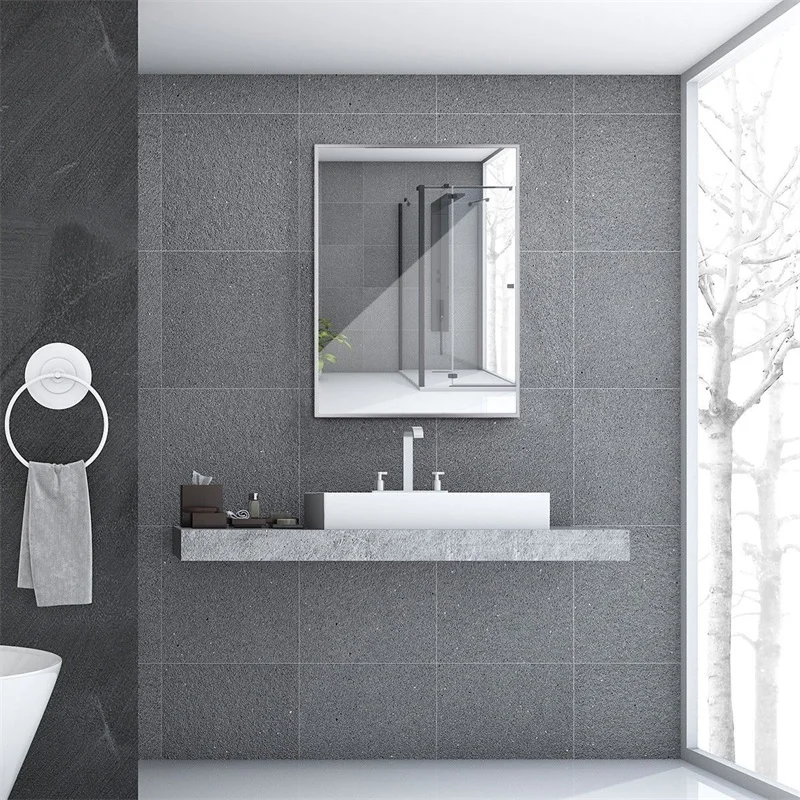 إطار من الاستانلس ستيل العائمة الزجاج مستطيلة مرآة حائط حمام الألومنيوم مرايا HW60316 إطار من الاستانلس ستيل العائمة الزجاج مستطيلة مرآة حائط حمام الألومنيوم مرايا HW60316