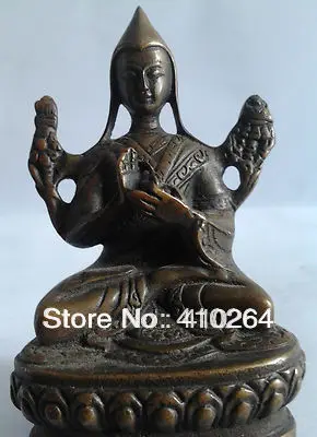 

Shipping 80MM Vintage Bronze STATUE Handmade High Quality Buddhist Goddess discount 30%