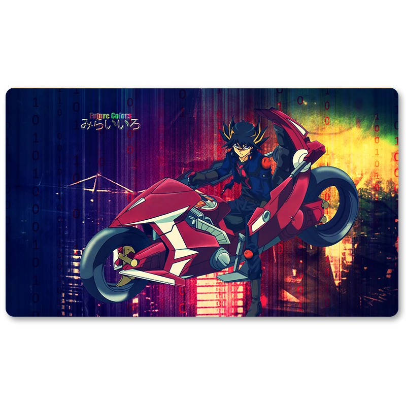 

Many Playmat Choices - Mirai iRo future colors - Yu-Gi-Oh! Playmat Board Game Mat Table Mat for YuGiOh Mouse Mat