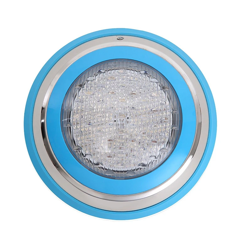 Nuevo RGB iluminación al aire libre LED piscina de luz de control remoto AC 12 V estanque luces led piscina LED IP68 54 W lámpara subacuática