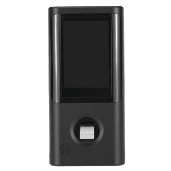 

Fingerprint Time Attendance Machine Employee Checking in Recorder TCP/IP 4.0 inch Touch Screen DC 5V Time Attendance Clock