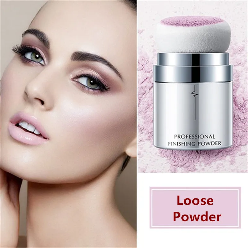

12 Colors Smooth Loose Powder Makeup Face Care Smooth 10g Oil-control Setting Powder Matte Finish Powder Waterproof Cosmetic