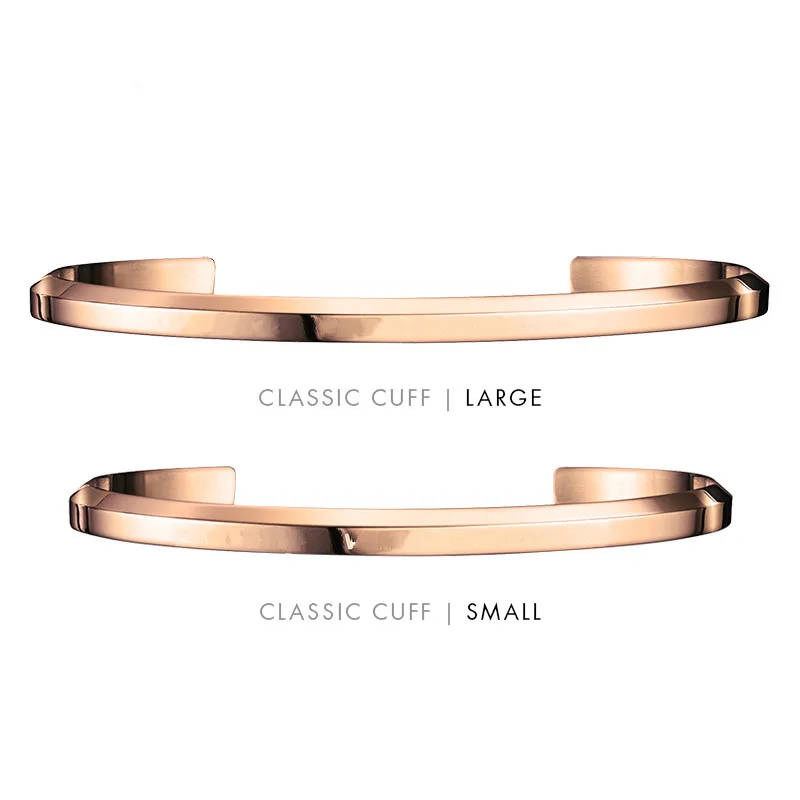 

2018 New Luxury Design Stainless Steel Bracelets & Bangles pulsera DW Men Women Love Bracelets Gift Women's watch bracelet