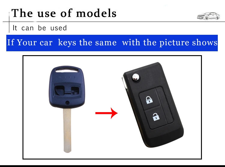 Pinecone для ключа чехол для SUBARU XV FORESTER LEGACY OUTBACK Автомобильный ключ 2 кнопки дистанционного ключа модифицированный пустой ключ оболочки 1 шт