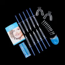 Kit de blanchiment dentaire professionnel avec 44% de peroxyde, 3/10 pièces, système buccal, équipement dentaire
