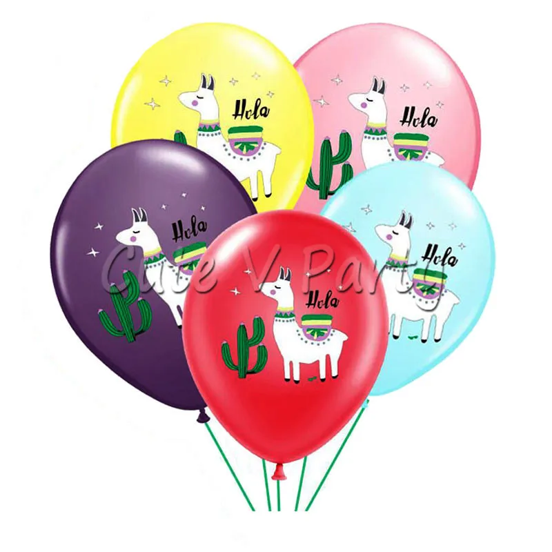 12 дюймов Мультфильм Животных Альпака ламы латексные шары для свадьбы или «нулевого дня рождения» для празднования дня рождения надувные Air
