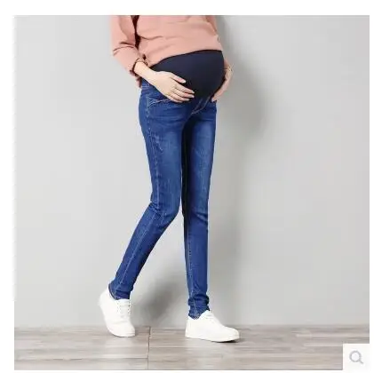 Джинсовые штаны для беременных, зимние утепленные брюки, Одежда для беременных размера плюс S-4XL, весенние джинсы для беременных женщин