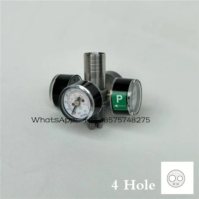 meter dental supply 4 Holes turbine Manometer For Dental Handpiece