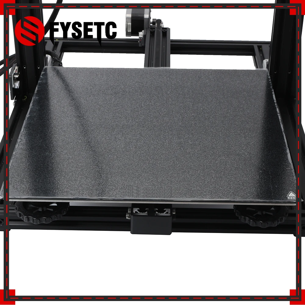 Ultrabase 3D Printer Carbon Silicon Crystal Build Hotbed Platform 310*310MM Thick 4mm Glass For 3D CR-10/10S