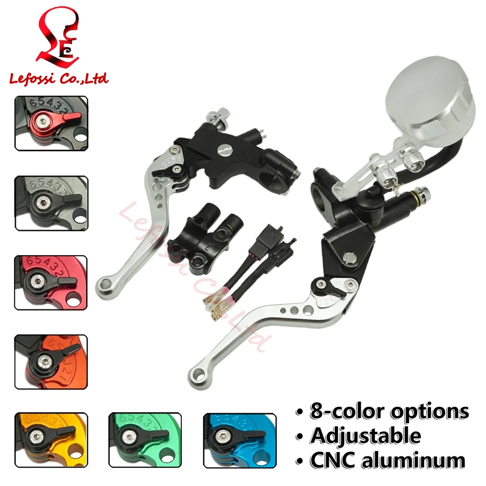 7/8" Universal Motorcycle Hydraulic Brake Clutch Master Cylinder For
