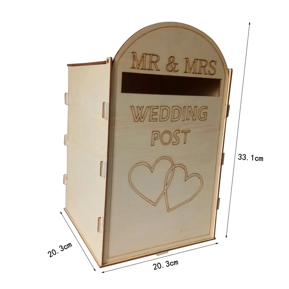 DIY wedding gift card box