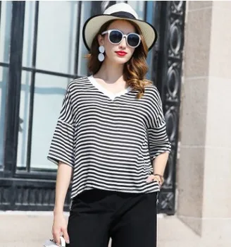 

The new style silk T-shirt in summer, 2018
