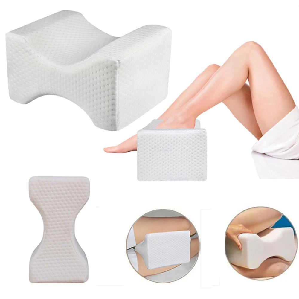 Almohada Ortopédica Para Rodillas Y Piernas – Alivio Para Quienes Duermen De Lado (Espuma De Memoria)
