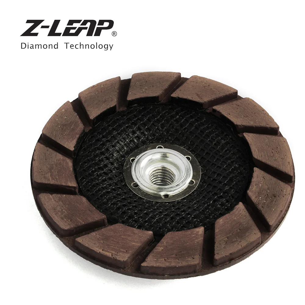 Moagem a Seco Piso de Concreto Ferramenta de Polimento de Borda Borda com 5 e 8 11 Z leap 5 1 pc Diamante Roda Vínculo Cerâmica Copo Disco Epóxi Abrasivo com 5 e 8 11 M14