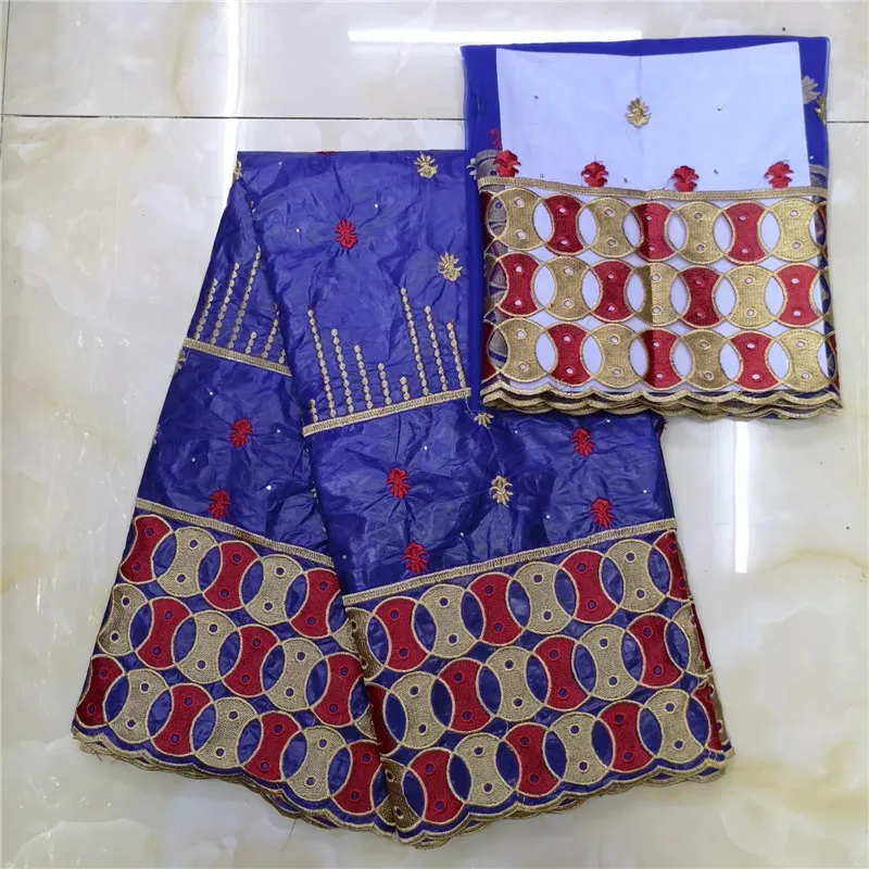 

2018 newest bazin riche getzner latest embroidery with guipure lace african high quality beaded bazin lace fabric ky010713