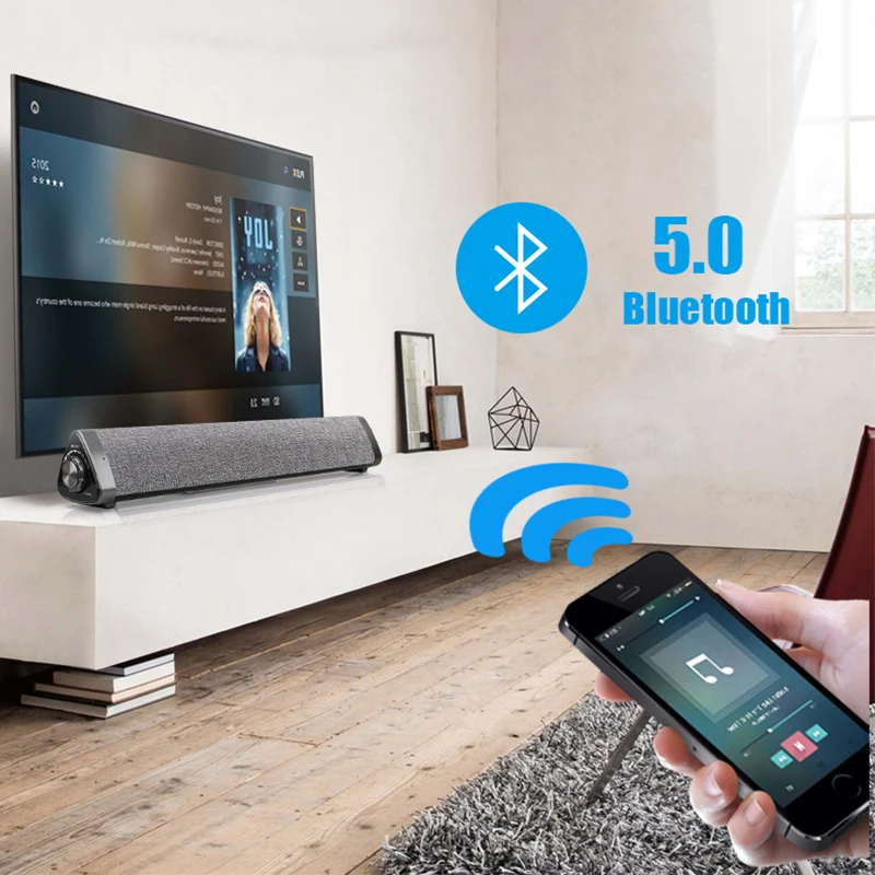 HIFI 3D стерео Портативный беспроводной Bluetooth динамик стерео TF FM радио музыка сабвуфер Колонка s для компьютера телефоны