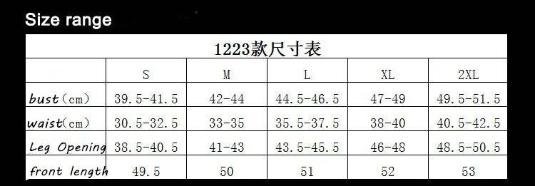 7072 size chart 