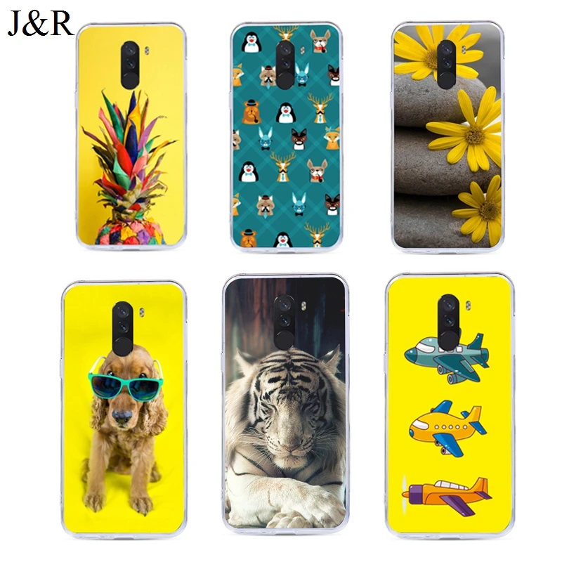 For Xiaomi Pocophone F1 Case Xiaomi Poco F1 Case Soft TPU Phone Case For Xiaomi Pocophone F1 Global Version F 1 Case Cover