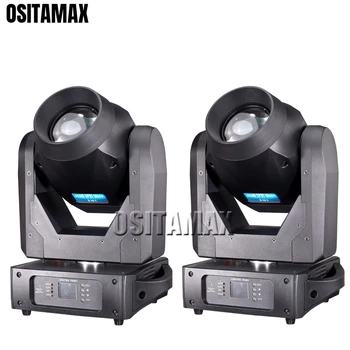 

2pcs Lyre Wash 150w LED Beam Light Moving Head Spot Zoom Light Focus Function High Power Stage Light for Party Bar Show Disco