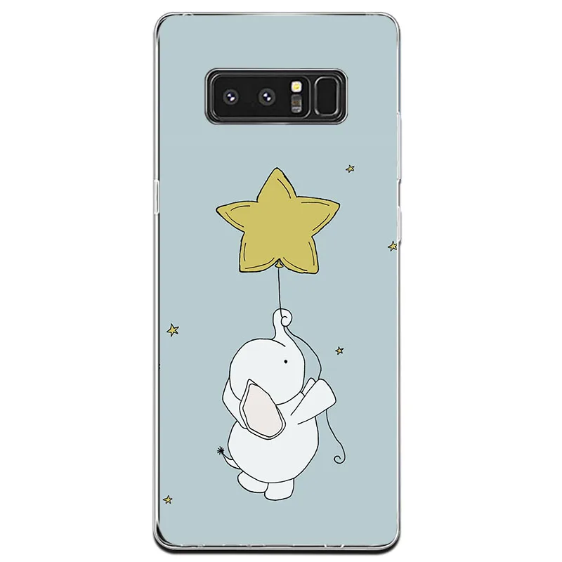 Чехол для Samsung Galaxy NOTE8 задняя крышка мобильного телефона galaxy NOTE9 чехол бампер