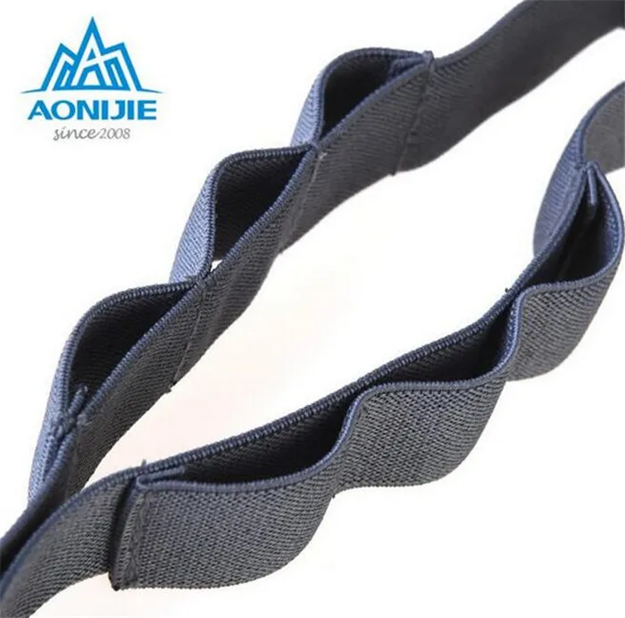 Aonijie Unisex Triathlon Marathon Race Number Belt With Gel Holder Running Belt Cloth Belt Motor Running Outdoor sports