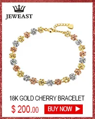 18k Pure Rose Gold Natural Bracelet Women Fashion Bangle Romantic Female Jewelry Girl Gift Party Trendy Hot Sale Good