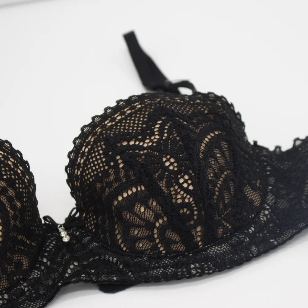 Комплект женского хлопкового нижнего белья с чашкой пуш ап 1/2|underwear slimming|panties