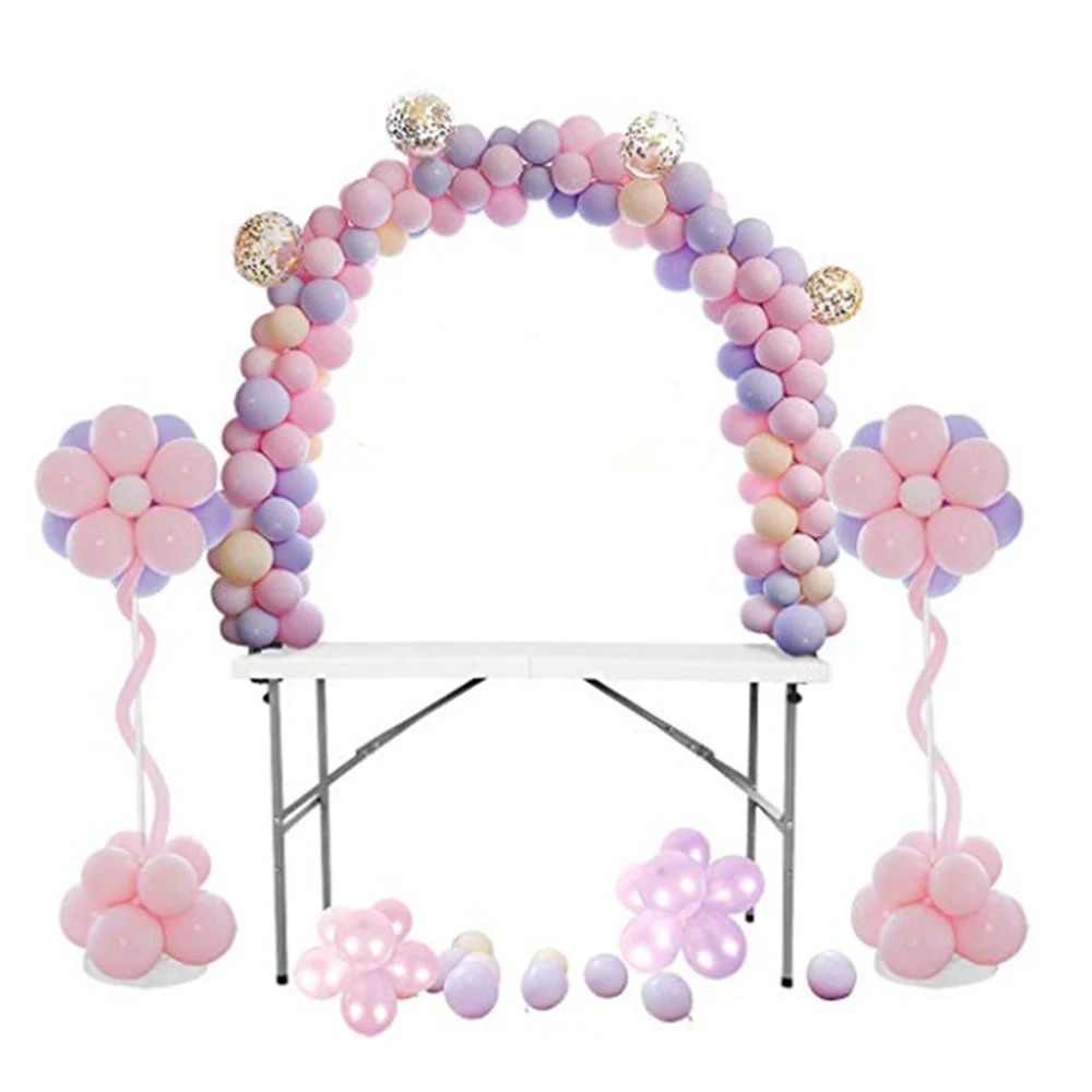  Useful 1Set Balloon Arch Balloons Column Stand Base Wedding Birthday Party Decoration High Quality 