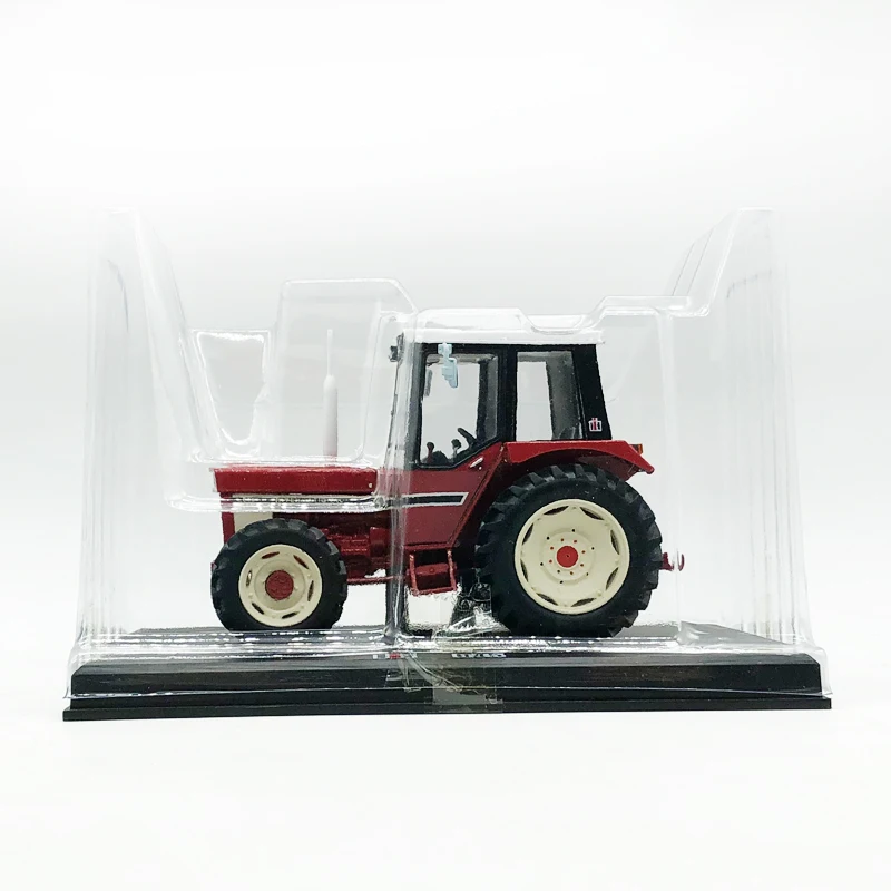 diecast 132 farm tractor model accessories red metal harvester model toy collection gift kids toys tractor toy suit (4)