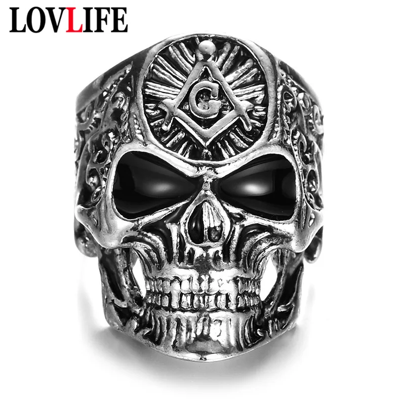  Masonic Skull Rings (4)