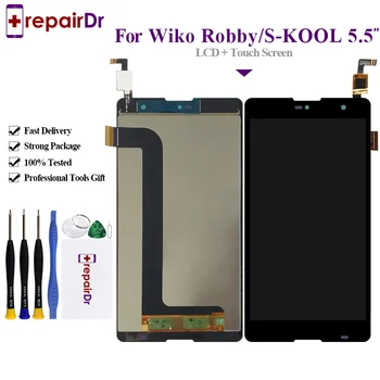

Tested Well For Wiko Robby LCD Display Touch Screen Assembly Digitizer Panel 5.5'' For Wiko S-Kool/Robby Lcd Screen