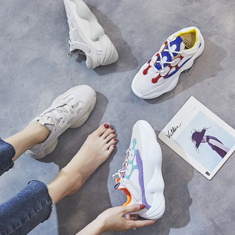 2018 summer new style Korean version air conditioning leisure daddy shoes