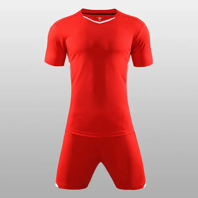 High quality child soccer jerseys 2017 2018 kids soccer set boys custom