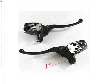 

1" Handlebar Control Brake Clutch Master Cylinder oil Fluid Reservoir Lever For Honda Rebel CMX 250 CA125 250 450 Gold Wing