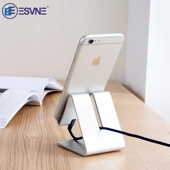 

ESVNE Aluminum Metal Mobile Phone Holder Desk Stand For iPhone 11pro 8 X XS XR Max Samsung iPad Support Universal Tablet Desktop